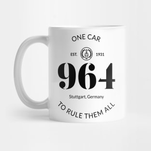 964 - One Car To Rule Them All - White Mug